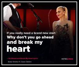 Go Ahead And Break My Heart Download free