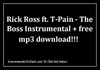 Rick Ross Feat. T-Pain - The Boss Ringtone