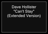 Dave Hollister - Can't Stay Ringtone