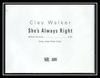 Clay Walker - She's Always Right Ringtone