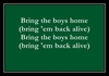 Freda Payne - Bring The Boys Home Ringtone