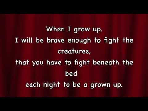 When I Grow Up Karaoke With Lyrics Download free