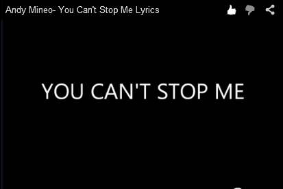 You Can't Stop Me Download free