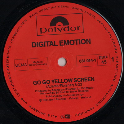 Go, Go Yellow Screen (12inch Version) Download free