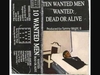 Ten Wanted Men - Wanted Dead Or Alive Ringtone