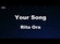 Your Song (Instrumental) Download Ringtone