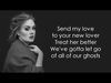 Adele - Send My Love Ringtone